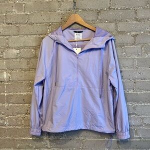 Yerse Lilac Hooded Windbreaker BNWT - Size S